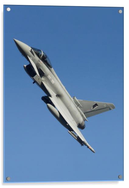 RAF Eurofighter Typhoon Acrylic by Karl Butler