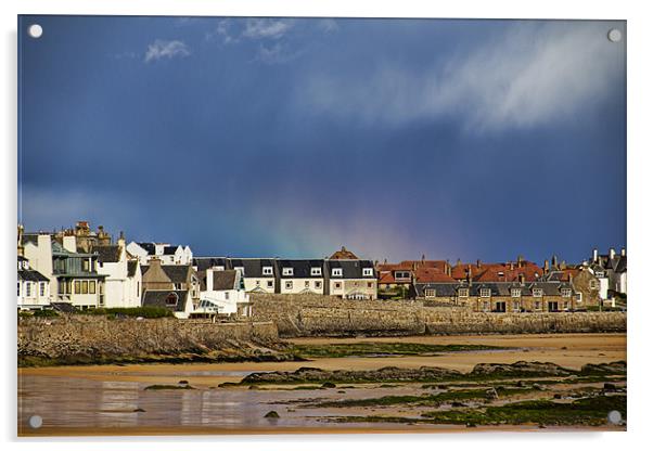 Colourful Elie Acrylic by Lynne Morris (Lswpp)