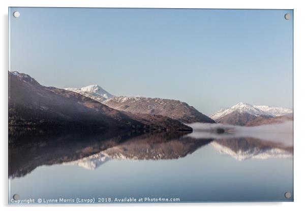 Loch Arkaig Acrylic by Lynne Morris (Lswpp)