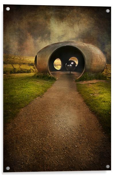 Burnley Panopticon - The Atom Acrylic by Eddie John