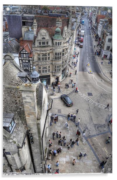 Oxford Views Acrylic by Victoria Limerick