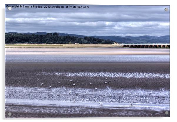 Arnside Cumbria Acrylic by Sandra Pledger