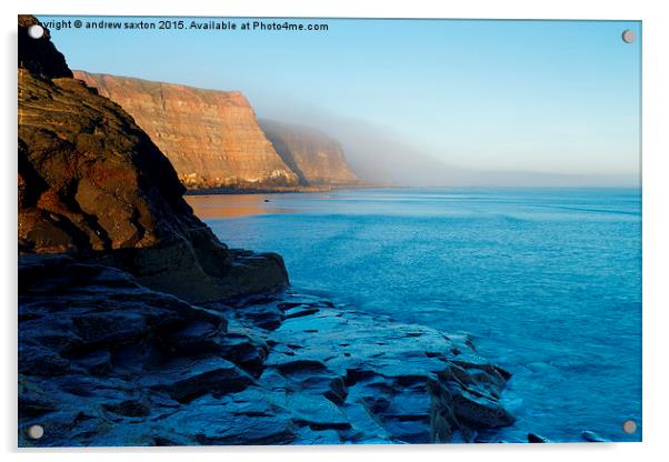  MISTY START Acrylic by andrew saxton