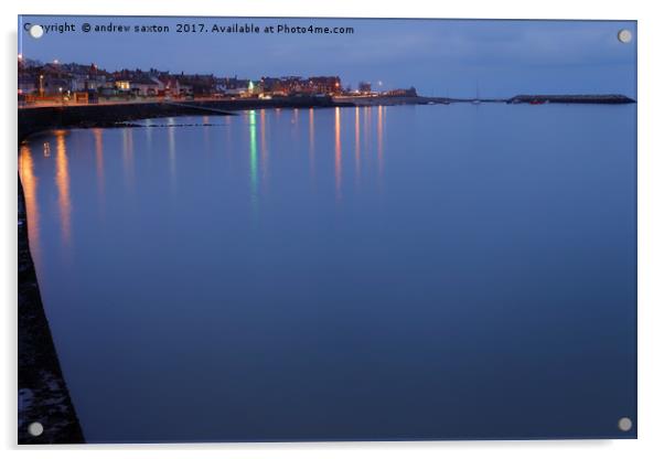 RHOS ON SEA Acrylic by andrew saxton