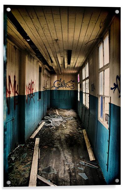The corridor Acrylic by Maria Tzamtzi Photography