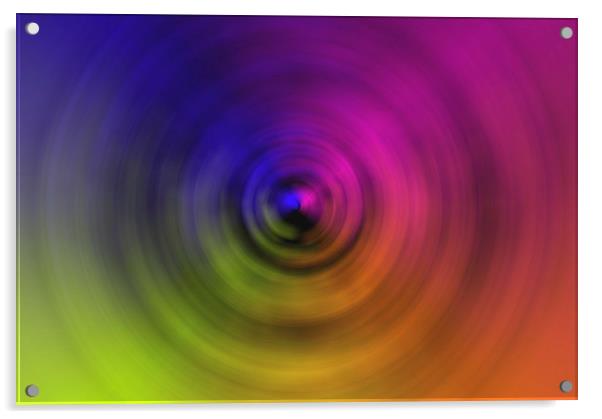 Spiral Bond Acrylic by Robert Gipson