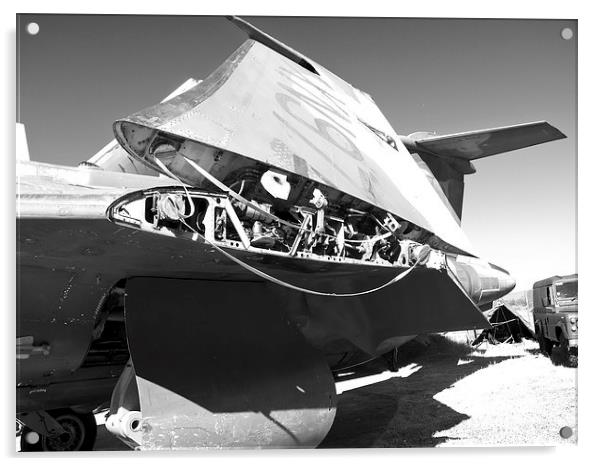  Buccaneer S2 aircaft Acrylic by Robert Gipson