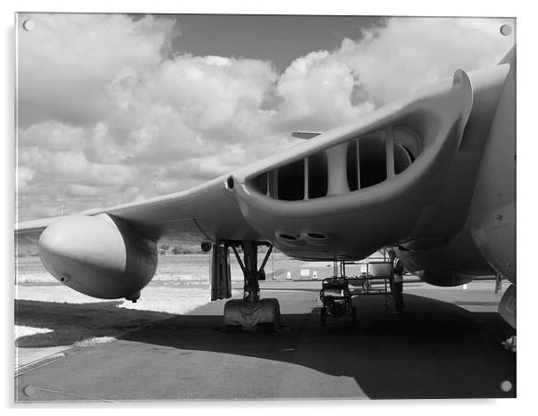 Victor aircraft lusty lindy Acrylic by Robert Gipson