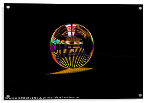 Roller ball Acrylic by Robert Gipson