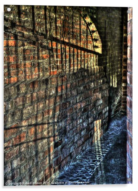 Shadows of York Acrylic by Robert Gipson