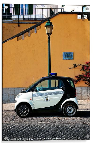 Smart Cops Canvases & Prints Acrylic by Keith Towers Canvases & Prints