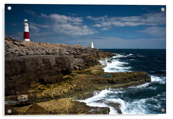 Portland Bill, Acrylic by Daniel Bristow