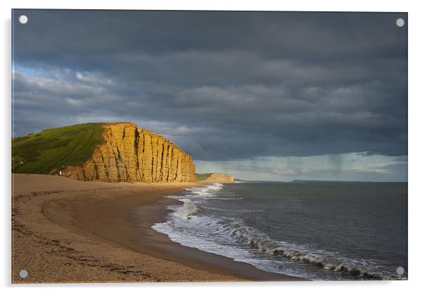 East CLiff, Acrylic by Daniel Bristow