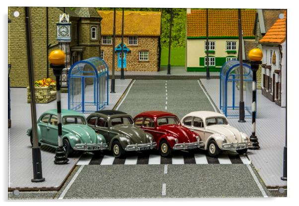 Smallville Does Abbey Road Acrylic by Steve Purnell