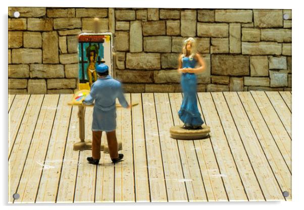 Imaginative Miniature: Artist's Fantasia Acrylic by Steve Purnell