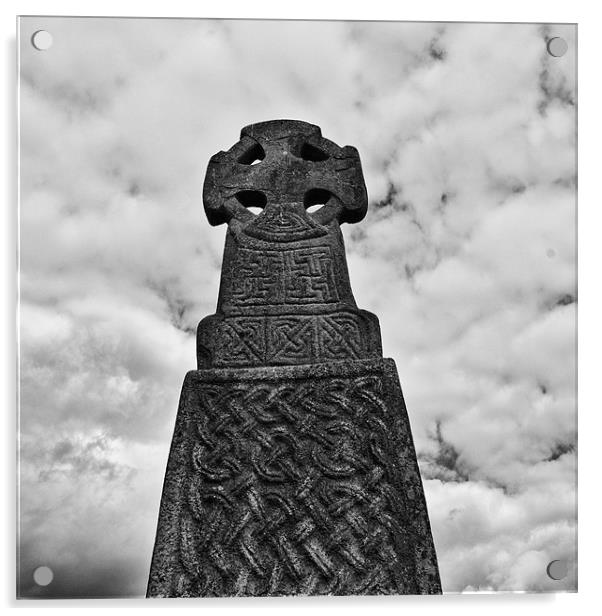 Celtic Cross Acrylic by Steve Purnell