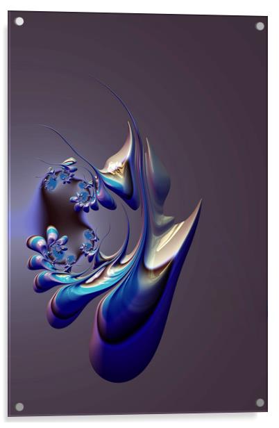 Teardrop Acrylic by Steve Purnell