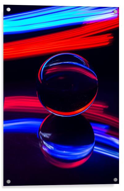 The Light Painter 4 Acrylic by Steve Purnell