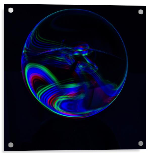 The Light Painter 12 Acrylic by Steve Purnell