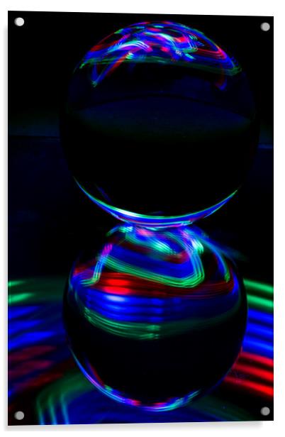 The Light Painter 14 Acrylic by Steve Purnell