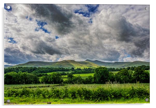 Penyfan View Acrylic by Steve Purnell