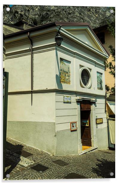 The Ex Church Of San Carlo Acrylic by Steve Purnell