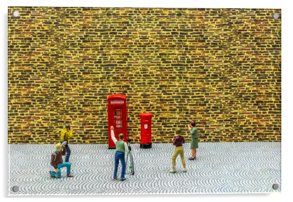 The Street Photographers Acrylic by Steve Purnell