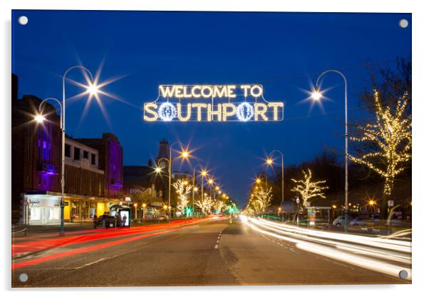 Welcome to Southport Acrylic by Roger Green