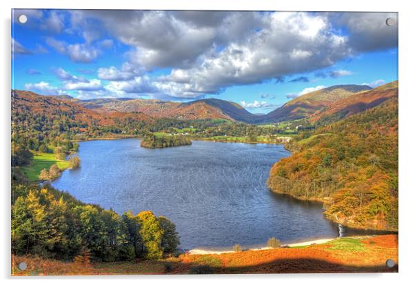 Grasmere Acrylic by Roger Green