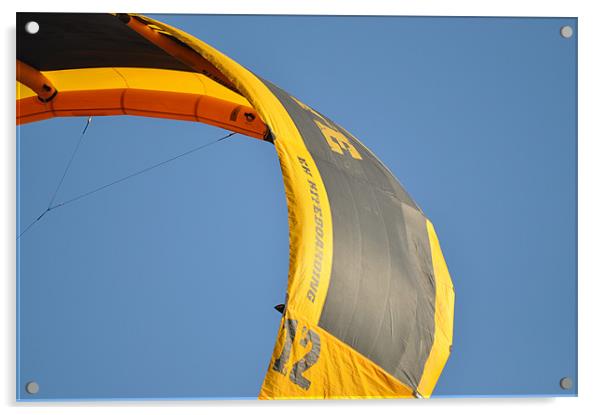 Kiteboarding Acrylic by Robin Lodge