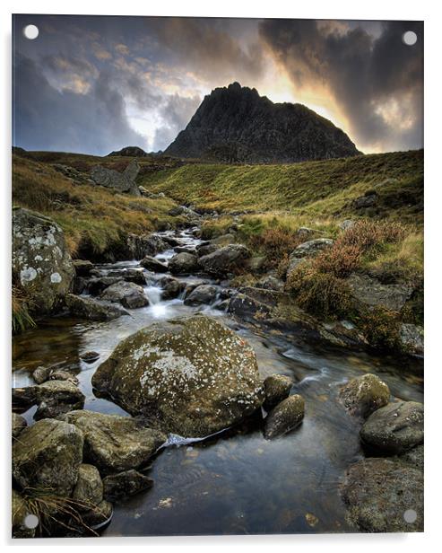 Tryfan Acrylic by Richard Peck