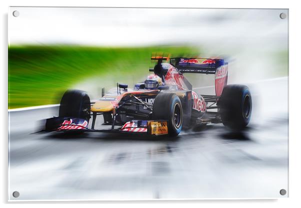 Torro Rosso Formula 1 Acrylic by Gareth Harding