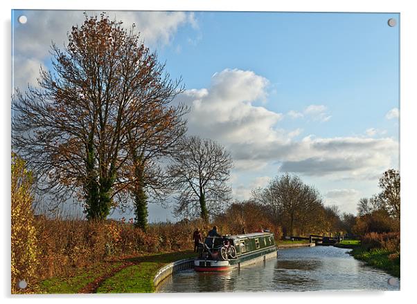 Another Lock Before Rest Acrylic by Richard Thomas