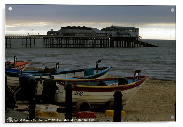 Cromer Pier Acrylic by Elouera Photography