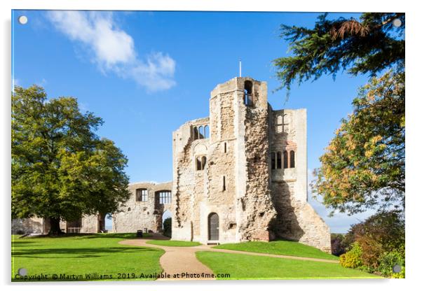 Newark Castle, Nottinghamshire Acrylic by Martyn Williams