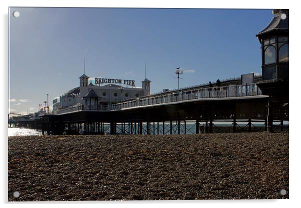 Brighton Palace Pier Acrylic by James Ward