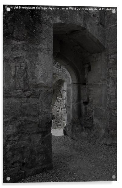  Castle doorways Acrylic by James Ward