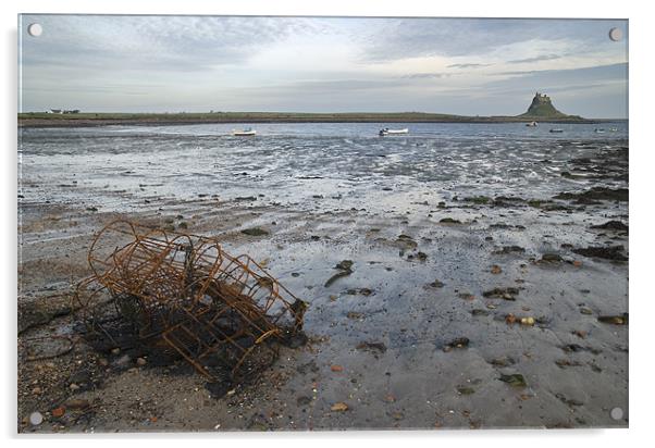 Across Lindisfarne Acrylic by Stephen Wakefield