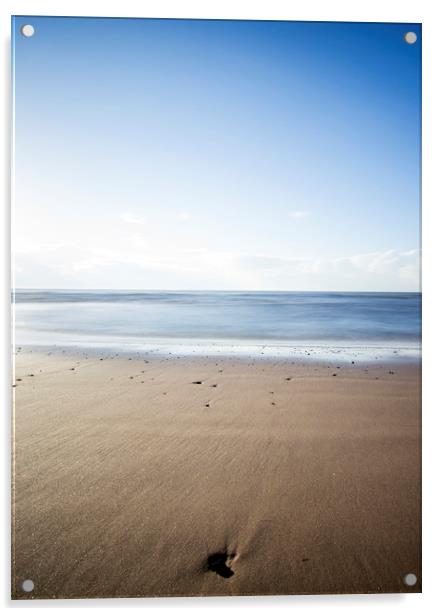 Sand and sky Acrylic by Aran Smithson