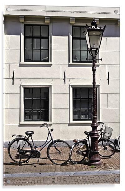 Vintage Bicycles - Plain Acrylic by Kieran Brimson