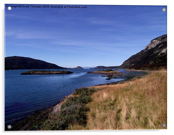 Tierra Del Fuego National Park Acrylic by Scott Thomson