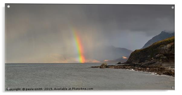 Elgol  Acrylic by paula smith