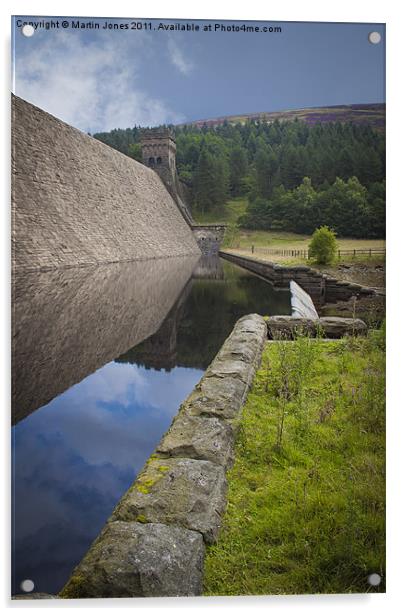 Derwent Dam Acrylic by K7 Photography