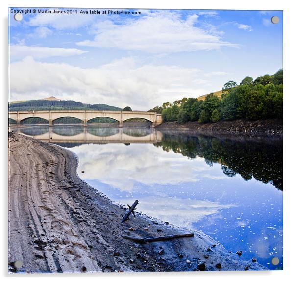 Early morning at Ladybower Acrylic by K7 Photography