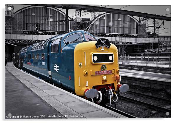 Deltic Dawn Acrylic by K7 Photography