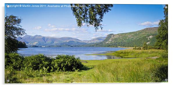 Derwent Water from Low Manesty Acrylic by K7 Photography