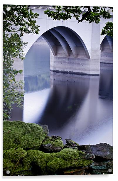 Ashopton Viaduct, Ladybower Reservoir Acrylic by K7 Photography