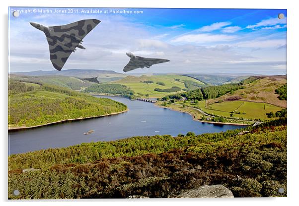 Vee Force over the Valley Acrylic by K7 Photography