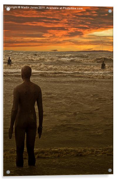 Another Place by Anthony Gormley. Acrylic by K7 Photography
