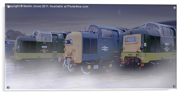 Deltic Dawn Acrylic by K7 Photography